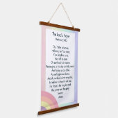 ザロードズ祈りの言葉 吊り下げ型タペストリー (傾斜あり)