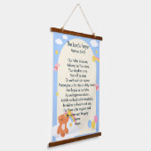 ザロードズ祈りの言葉 吊り下げ型タペストリー (傾斜あり)