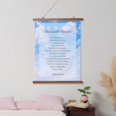 ザロードズ祈りの言葉 吊り下げ型タペストリー (寝室)