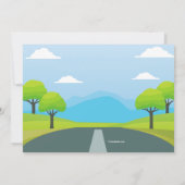 ザロードトゥカレッジ招待状 招待状 (裏面)