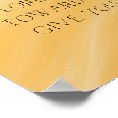 ザロードユー賛美イモダンロー抽象デザイン ポスター (角)