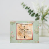 ザロード祈りの言葉 ポストカード (スタンド正面)