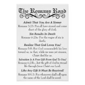 ザローマ人ロードシンナー祈りの言葉 ポスター (正面)