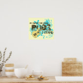 ザロ無地のック ポスター (キッチン)