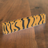 ザワイルドタイガーストライプ デスクネームプレート (側面)