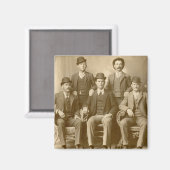 ザワイルドバンチ – ブッチキャシディ&サンダンスキッド マグネット (正面/裏面)