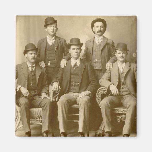 ザワイルドバンチ – ブッチキャシディ&サンダンスキッド マグネット (正面)