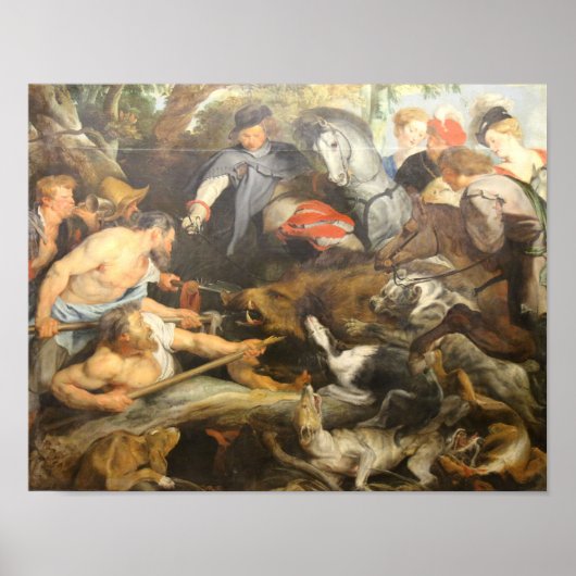 ザワイルドボア狩り ポスター (正面)