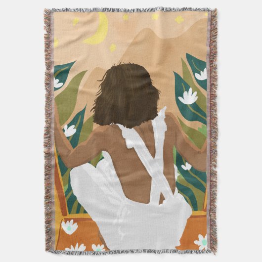 ザワイルドワールドと反逆ハート スローブランケット (正面縦)