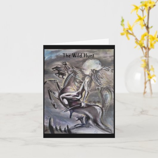 ザワイルド狩り カード (黄色い花)