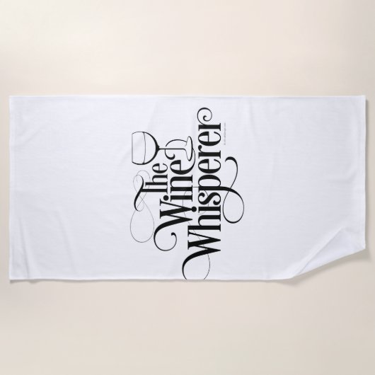 ザワインウィスパー ビーチタオル (正面)