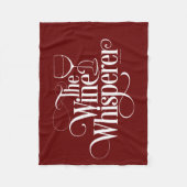 ザワインウィスパー フリースブランケット (正面)