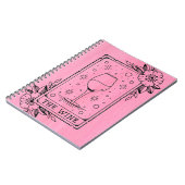 ザワインタロットカード ノートブック (左側)