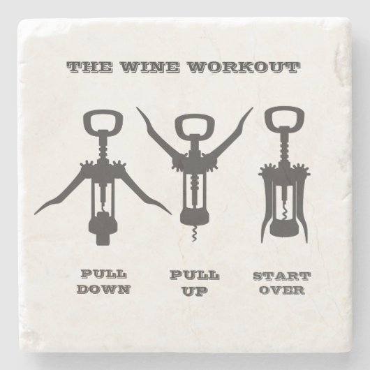 ザワイントレーニング ストーンコースター (正面)