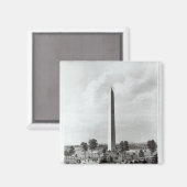 ザワシントン記念碑と周辺 マグネット (正面/裏面)