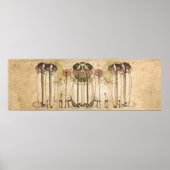 ザワセイルマッキントッシュアールデコウォールデコールポスター ポスター (正面)