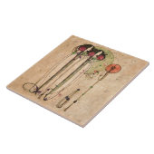 ザワセイルマッキントッシュアールヌーボーウォールデコール タイル (側面)