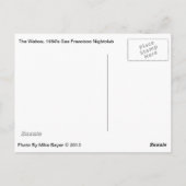 ザワホヴィンテージ1950年代サンフランシスコ・ナイトクラブ ポストカード (裏面)