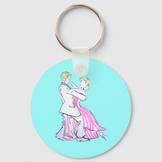 ザワルツダンサーのグラフィックデザイン キーホルダー (正面)