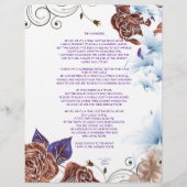 ザワンダラーパーソナライズされた紙 (裏面)