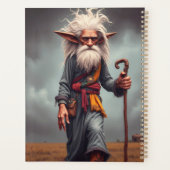 ザワンダリング小妖精や小人ウィザード プランナー手帳 (裏面)