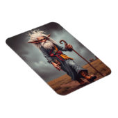 ザワンダリング小妖精や小人ウィザード マグネット (右側)