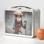 ザワンダリング小妖精や小人ウィザード メタルランチボックス (インサイチュ)