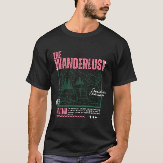 ザワンダーラスト Tシャツ (正面)