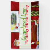 ザワークショップクリスマスウィムジーイベント 横断幕 (縦)