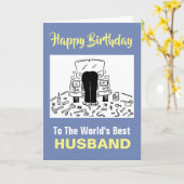 ザワーズカー最高の整備士夫 カード (黄色い花)