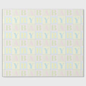 ザワードベビーインパステルズラッピング紙 ラッピングペーパー (フラット)