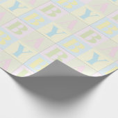ザワードベビーインパステルズラッピング紙 ラッピングペーパー (角)
