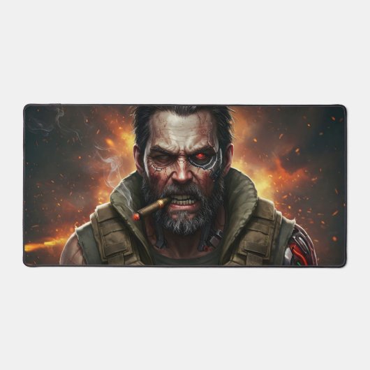 ザワーハウンド デスクマット (正面)