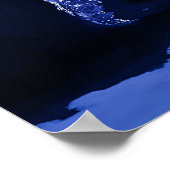 ザワールドアットナイト – マップ、宇宙 ポスター (角)