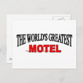 ザワールドズグレイテストモーテル ポストカード (正面/裏面)
