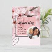 ザワールドママハッピーマザーズ日ホリデイ招待状 招待状 (スタンド正面)