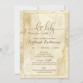 ザワールドワアウェイズベビーシャワー招待状 案内状 (正面)