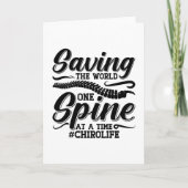 ザワールド救スパインカイロプラクティックカイロプラクター カード (正面)
