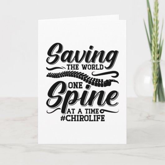 ザワールド救スパインカイロプラクティックカイロプラクター カード (正面)