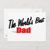 ザワールド最高のパパ ポストカード (正面/裏面)
