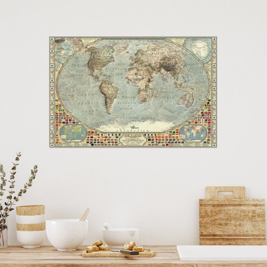 ザワールド – 1875 ポスター (キッチン)