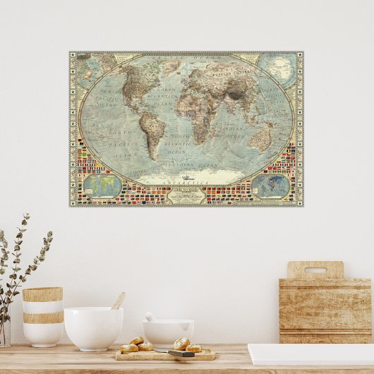 ザワールド – 1914 ポスター (キッチン)