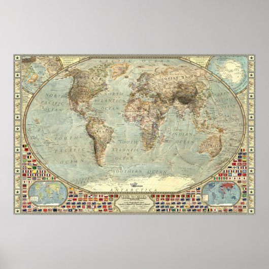 ザワールド – 1938 ポスター (正面)