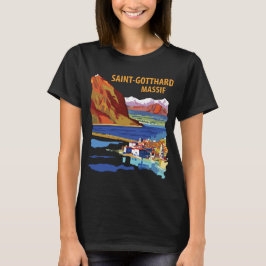 ザンクトゴッタルド峠の山旅 Tシャツ