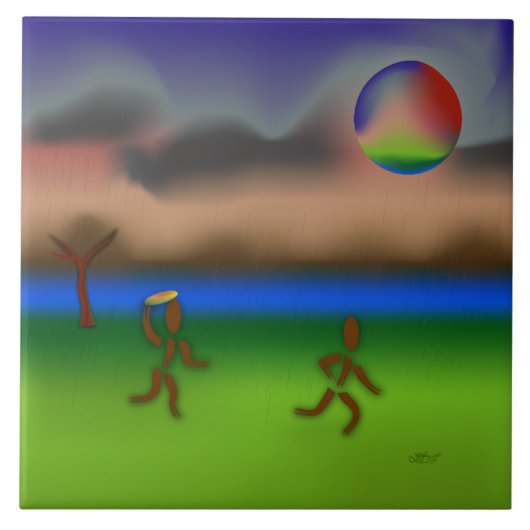 ザングリーズ～4月 タイル (正面)