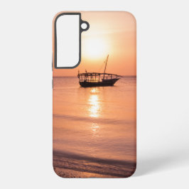 ザンジバルのサンセット SAMSUNG GALAXY S22+ケース