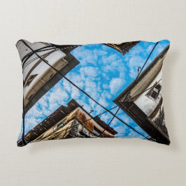 ザンジバルのストーンタウン上空 アクセントクッション