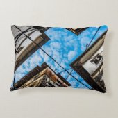 ザンジバルのストーンタウン上空 アクセントクッション (裏面)