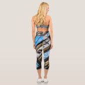 ザンジバルのストーンタウン上空 カプリレギンス (裏面)