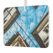 ザンジバルのストーンタウン上空 カーエアーフレッシュナー (左)